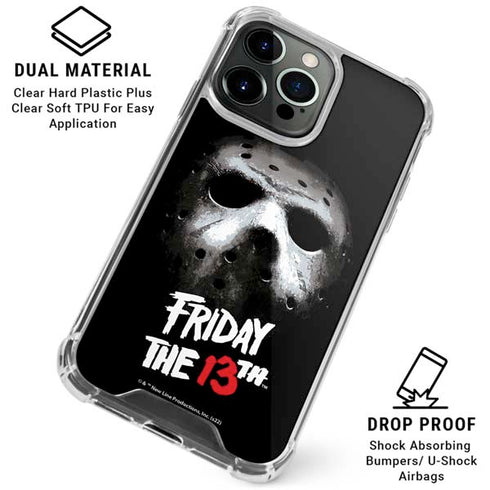 Warner Bros Friday the 13th Jason Voorhees iPhone 16 Pro Clear Case