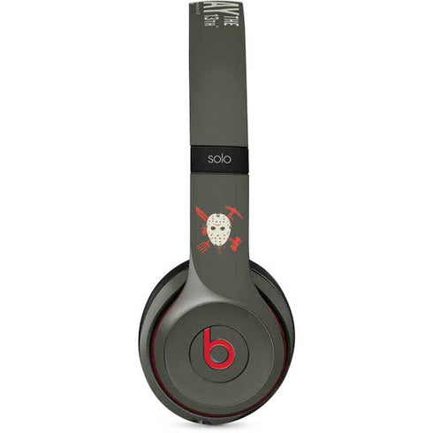 Warner Bros Friday the 13th Jason Voorhees Mask Beats Solo 3 Wireless Skin