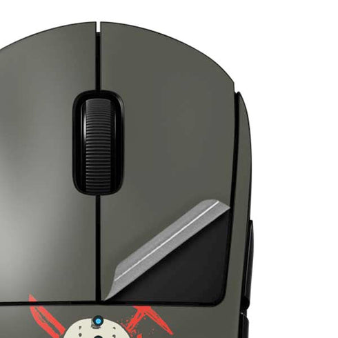 Warner Bros Friday the 13th Jason Voorhees Mask G Pro Wireless Gaming Mouse Skin
