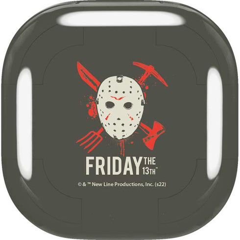 Warner Bros Friday the 13th Jason Voorhees Mask Galaxy Buds Live Skin