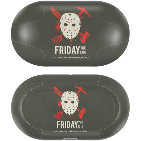 Warner Bros Friday the 13th Jason Voorhees Mask Galaxy Buds Plus Skin