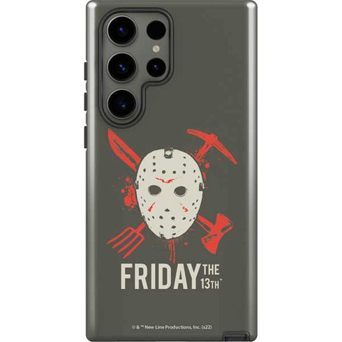 Warner Bros Friday the 13th Jason Voorhees Mask Galaxy S23 Ultra Pro Case