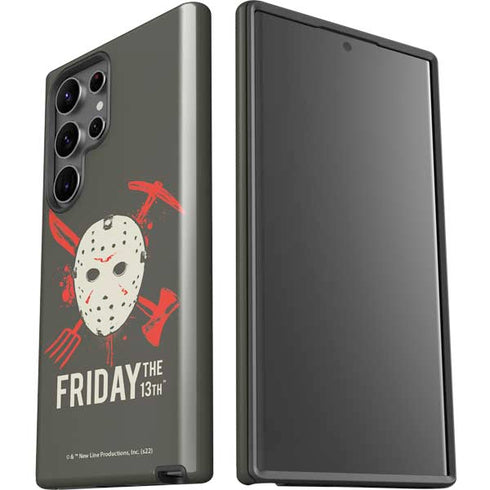 Warner Bros Friday the 13th Jason Voorhees Mask Galaxy S23 Ultra Pro Case