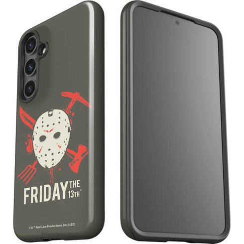 Warner Bros Friday the 13th Jason Voorhees Mask Galaxy S25 Impact Case