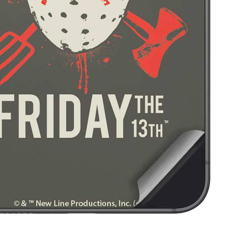 Warner Bros Friday the 13th Jason Voorhees Mask Galaxy S25 Plus Skin