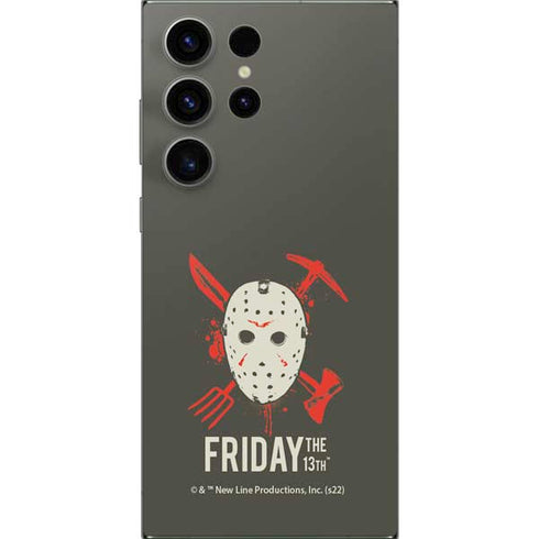 Warner Bros Friday the 13th Jason Voorhees Mask Galaxy S25 Ultra Skin