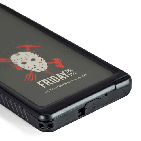 Warner Bros Friday the 13th Jason Voorhees Mask Galaxy S24 Ultra Waterproof Case