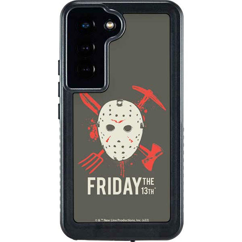 Warner Bros Friday the 13th Jason Voorhees Mask Galaxy S24 Waterproof Case
