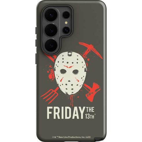 Warner Bros Friday the 13th Jason Voorhees Mask Galaxy S26 Ultra Impact Case