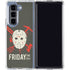 Warner Bros Friday the 13th Jason Voorhees Mask Galaxy Z Fold5 5G Clear Case