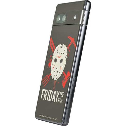 Warner Bros Friday the 13th Jason Voorhees Mask Google Pixel 7a Skin
