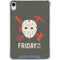 Warner Bros Friday the 13th Jason Voorhees Mask iPad 11th Gen (2025) Clear Case