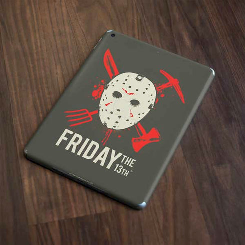Warner Bros Friday the 13th Jason Voorhees Mask Apple iPad Skin