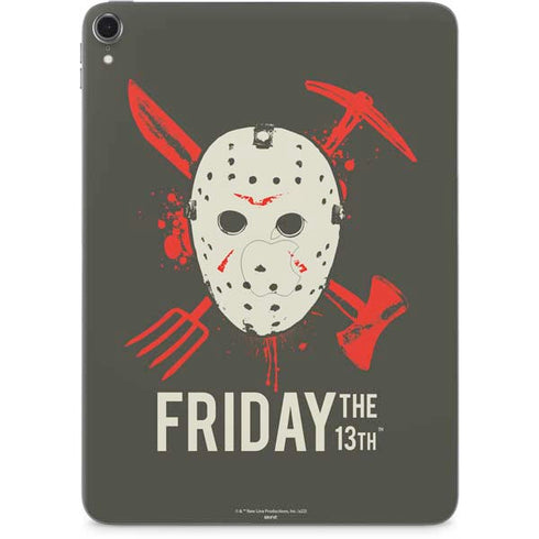 Warner Bros Friday the 13th Jason Voorhees Mask Apple iPad Pro Skin