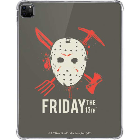 Warner Bros Friday the 13th Jason Voorhees Mask iPad Pro 11in (2024) Clear Case
