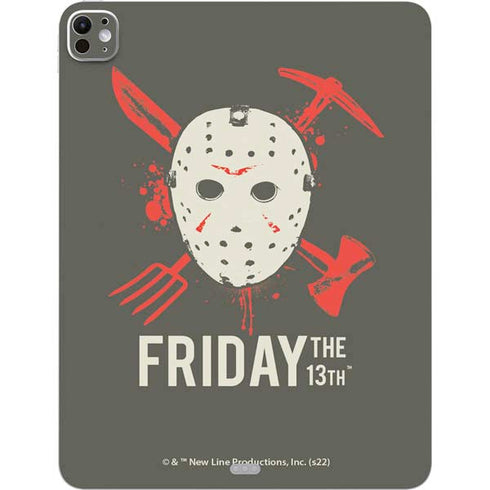 Warner Bros Friday the 13th Jason Voorhees Mask iPad Pro 13in M4 (2024) Skin