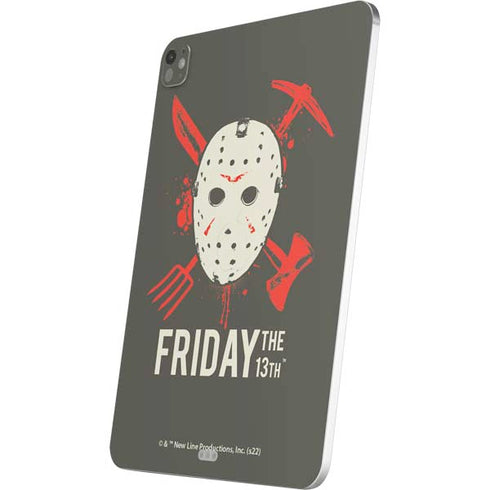 Warner Bros Friday the 13th Jason Voorhees Mask iPad Pro 13in M4 (2024) Skin