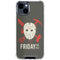 Warner Bros Friday the 13th Jason Voorhees Mask iPhone 15 Clear Case