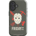 Warner Bros Friday the 13th Jason Voorhees Mask iPhone 16 Plus Impact Case