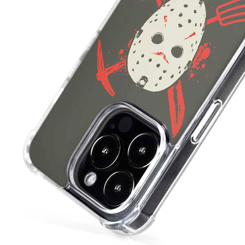 Warner Bros Friday the 13th Jason Voorhees Mask iPhone 16 Pro Max MagSafe Case