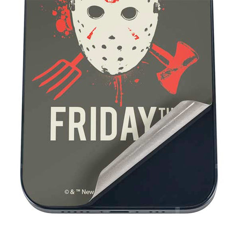 Warner Bros Friday the 13th Jason Voorhees Mask iPhone 16 Skin