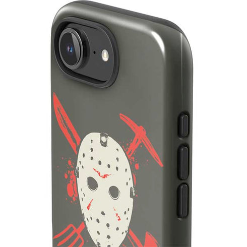 Warner Bros Friday the 13th Jason Voorhees Mask iPhone 16e Impact Case