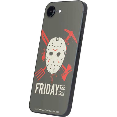 Warner Bros Friday the 13th Jason Voorhees Mask iPhone 16e Skin