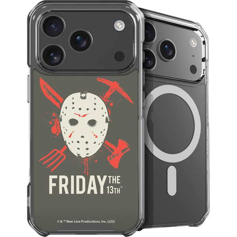 Warner Bros Friday the 13th Jason Voorhees Mask iPhone 18 Pro Max MagSafe Case