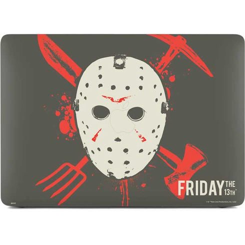 Warner Bros Friday the 13th Jason Voorhees Mask Apple MacBook Air Skin