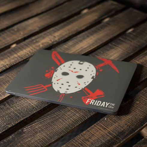 Warner Bros Friday the 13th Jason Voorhees Mask Apple MacBook Air Skin