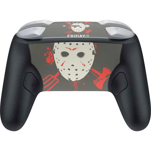 Warner Bros Friday the 13th Jason Voorhees Mask Nintendo Switch 2 (2025) Pro Controller Skin