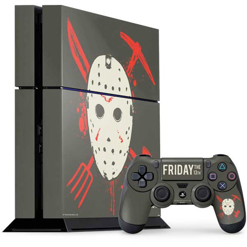 Warner Bros Friday the 13th Jason Voorhees Mask PlayStation PS4 Skins