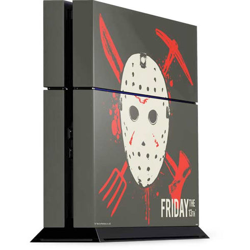Warner Bros Friday the 13th Jason Voorhees Mask PlayStation PS4 Skins