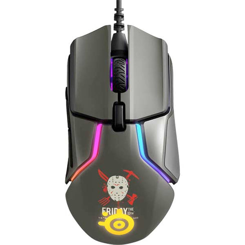 Warner Bros Friday the 13th Jason Voorhees Mask SteelSeries Rival 600 Gaming Mouse Skin