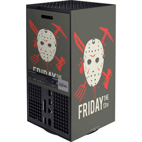 Warner Bros Friday the 13th Jason Voorhees Mask XBox Series X Digital Edition Bundle Skin