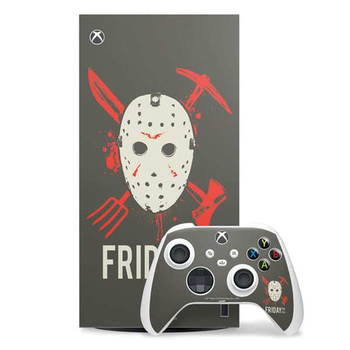 Warner Bros Friday the 13th Jason Voorhees Mask Xbox Series X Skins
