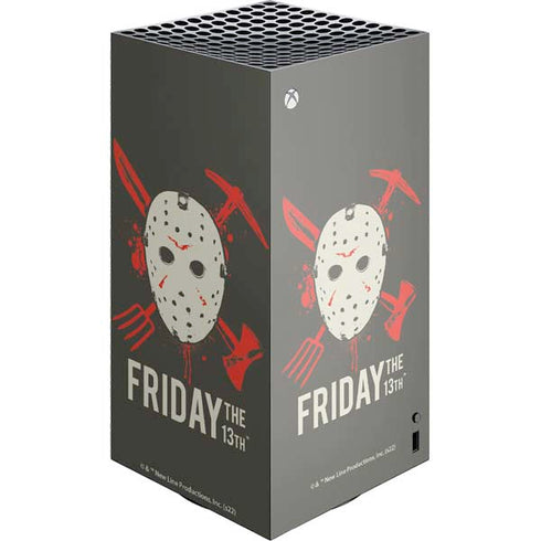Warner Bros Friday the 13th Jason Voorhees Mask XBox Series X Digital Edition Console Skin