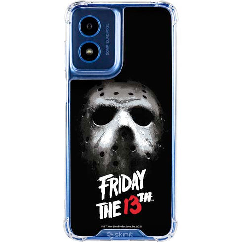 Warner Bros Friday the 13th Jason Voorhees Moto G Play 4G (2024) Clear Case