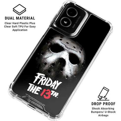 Warner Bros Friday the 13th Jason Voorhees Moto G Power 5G (2024) Clear Case