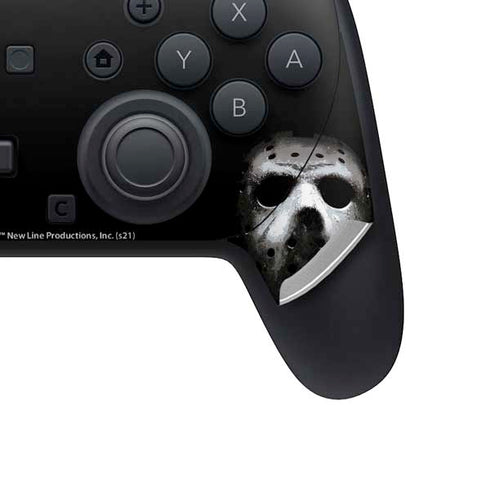 Warner Bros Friday the 13th Jason Voorhees Nintendo Switch 2 (2025) Pro Controller Skin