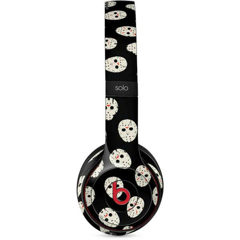 Warner Bros Friday the 13th Jason Voorhees Pattern Beats Solo 3 Wireless Skin