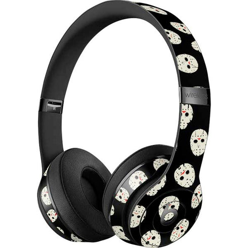 Warner Bros Friday the 13th Jason Voorhees Pattern Beats Solo 3 Wireless Skin