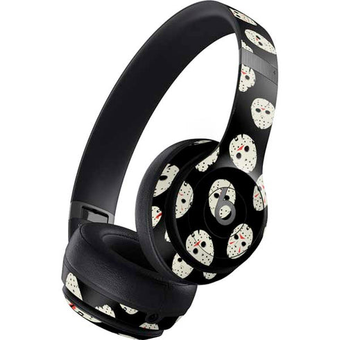Warner Bros Friday the 13th Jason Voorhees Pattern Beats Solo 4 Wireless Headphones Skin