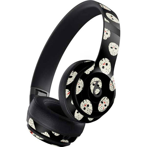 Warner Bros Friday the 13th Jason Voorhees Pattern Beats Studio Pro Wireless Headphones Skin