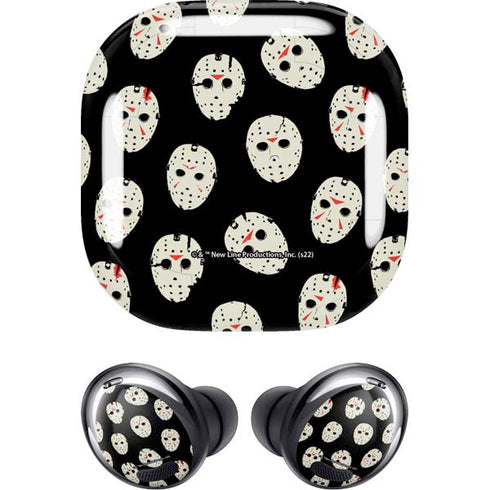 Warner Bros Friday the 13th Jason Voorhees Pattern Galaxy Buds Pro Skin