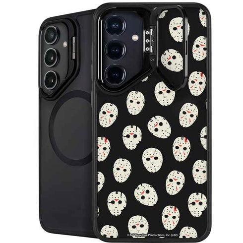 Warner Bros Friday the 13th Jason Voorhees Pattern Galaxy S24 FE Kickstand Case