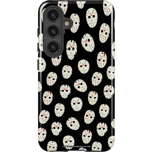 Warner Bros Friday the 13th Jason Voorhees Pattern Galaxy S25 Impact Case
