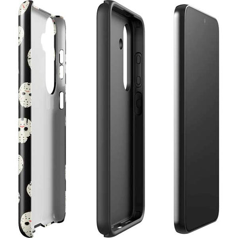 Warner Bros Friday the 13th Jason Voorhees Pattern Galaxy S25 Impact Case