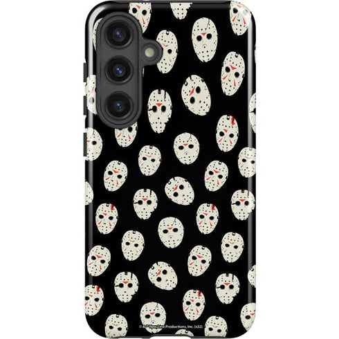 Warner Bros Friday the 13th Jason Voorhees Pattern Galaxy S25 Plus Impact Case