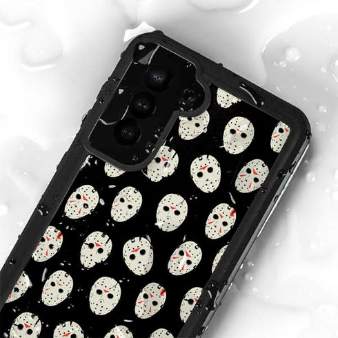 Warner Bros Friday the 13th Jason Voorhees Pattern Galaxy S24 Plus Waterproof Case